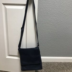 Crossbody leather bag